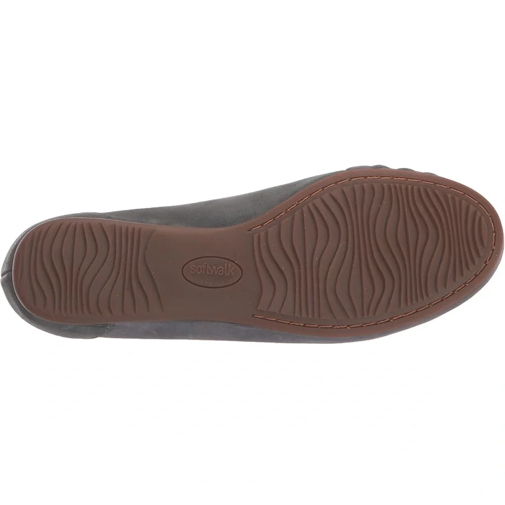 NWTIB • Softwalk • Women's Ballet Flat • Denim Nubuck • Size 8.5 M